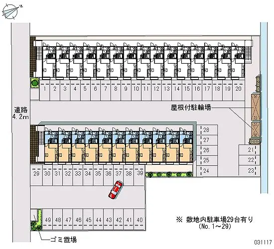 ★手数料０円★津市末広町　月極駐車場（LP）